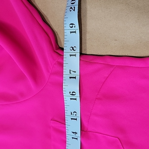 Outback Red Size XS Bright Fuchsia Long Sleeve Button Down Blouse, Exc. Cond. - Picture 7 of 11